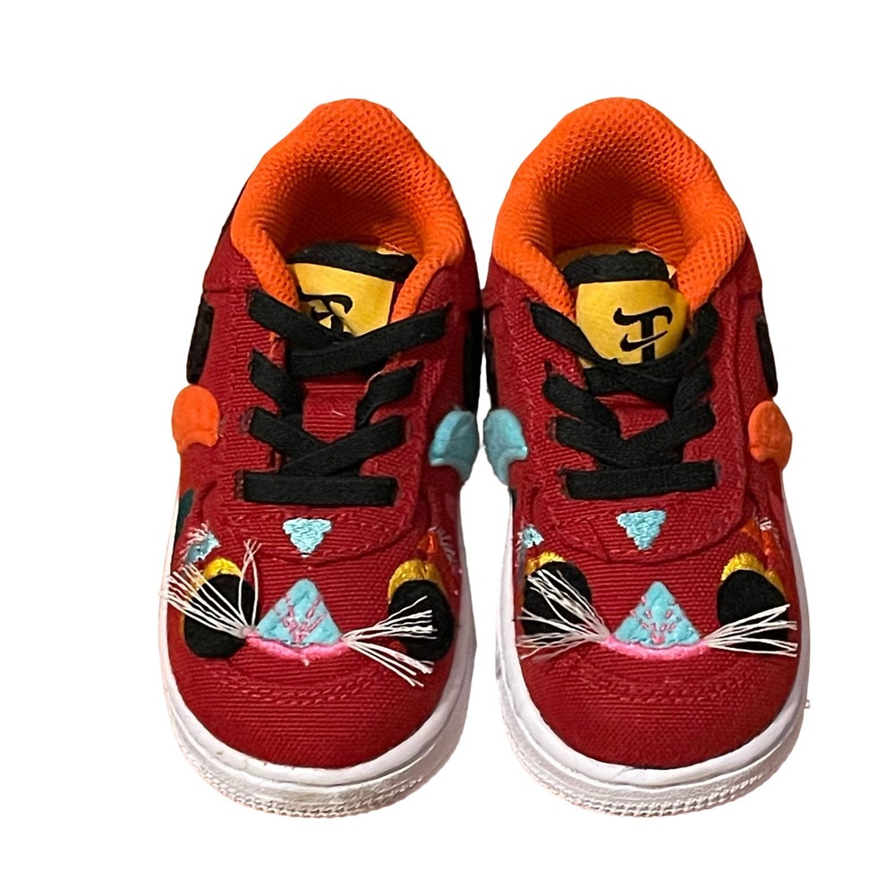 Nike Kids Sneakers Red and Orange